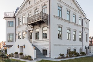 Fachada de la propiedad