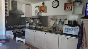 Refrigerador, microondas, horno y lavavajillas 