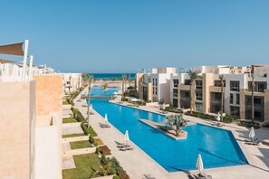 Aerial view - Kite & Beach Apartment in Mangroovy (El Gouna)
