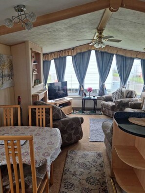 Apartment | Dining - Discover Comfort Home From Home 8-birth Caravan (Skegness)