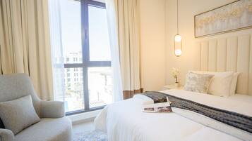 Apartamento conforto | 1 quarto, individualmente mobiliados, Wi-Fi de cortesia, roupa de cama