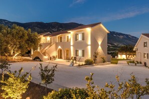 Front of property - evening/night