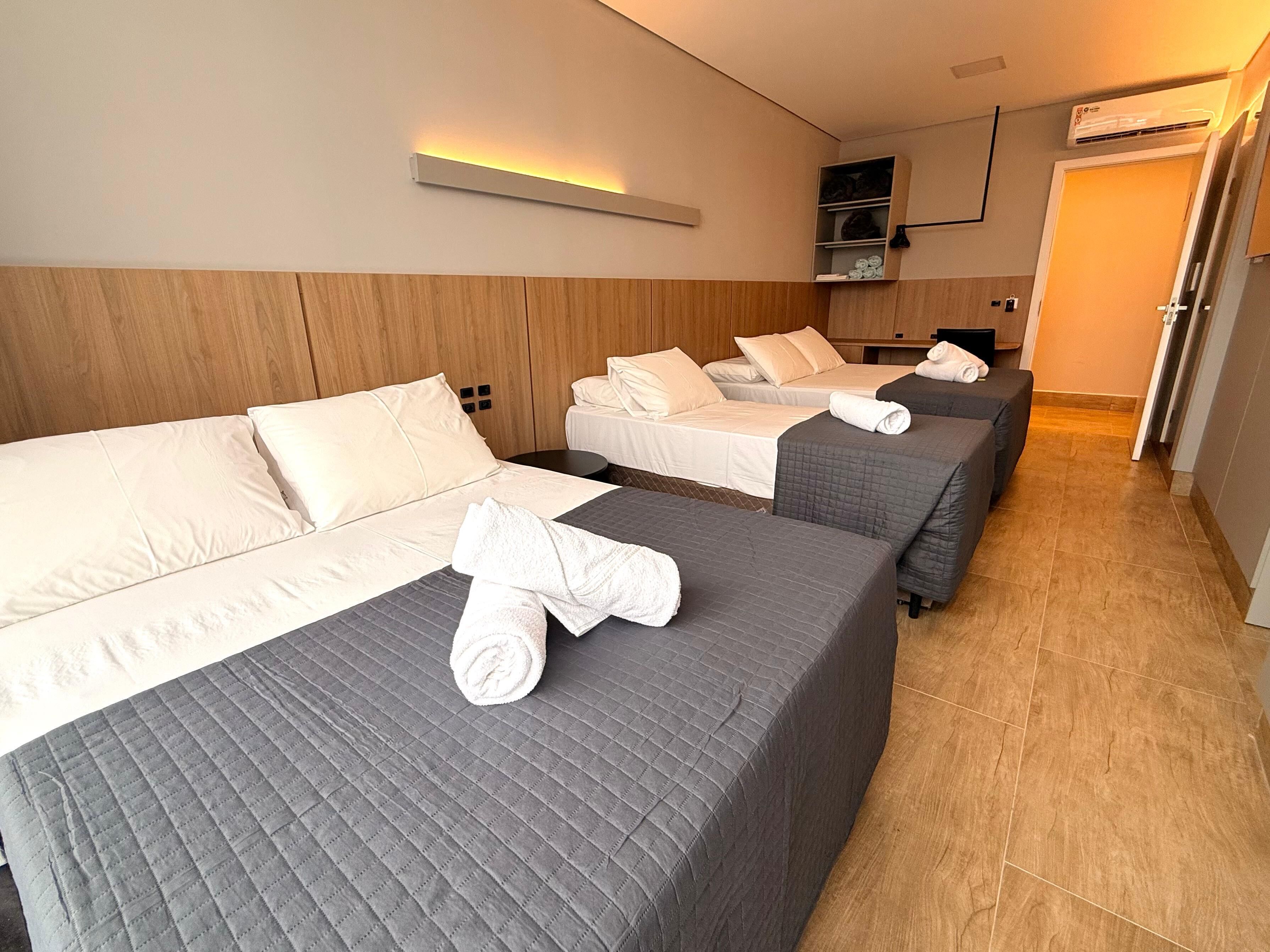 Quarto conforto | Frigobar, individualmente decorados, individualmente mobiliados