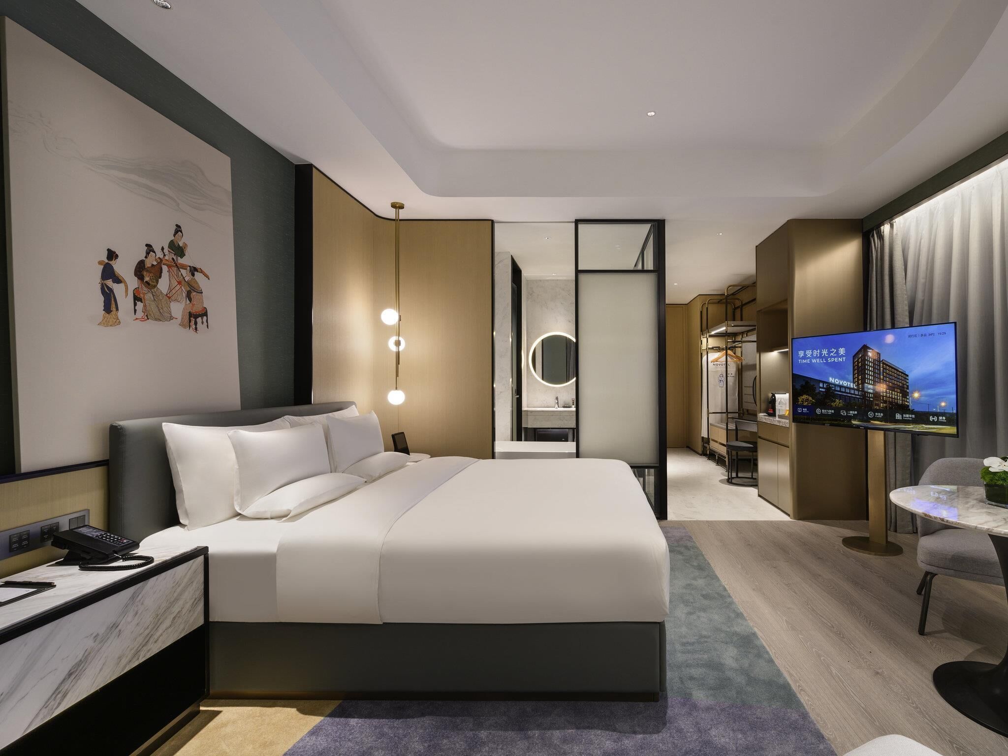 Literie de qualité supérieure, minibar, coffres-forts dans les chambres