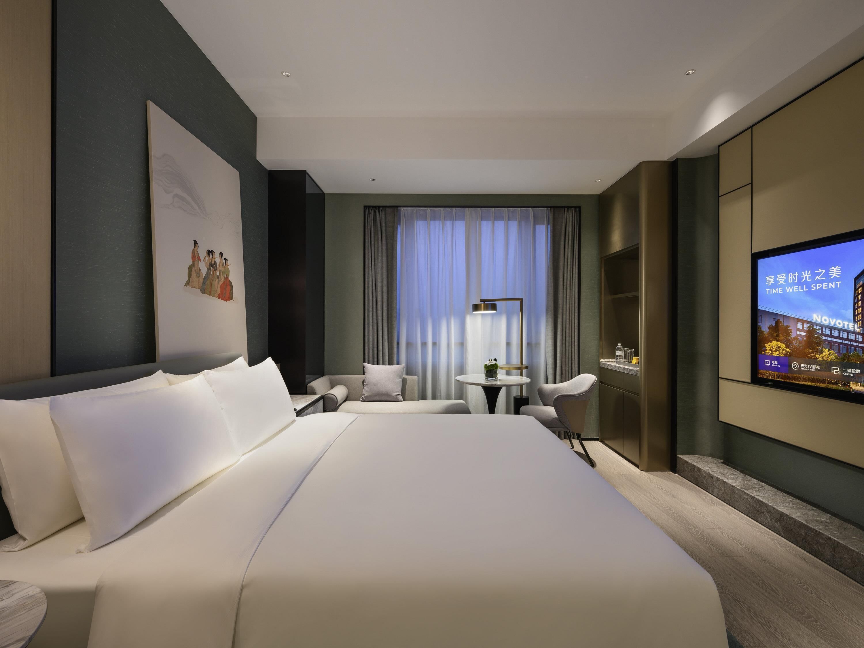 Habitación superior (with one Hollywood Bed Garden side) | Ropa de cama de alta calidad, minibar, caja fuerte