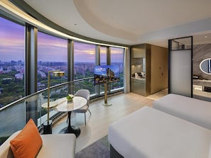 Deluxe Room, 2 Katil Bujang (Single) | 1 bilik tidur, peralatan tempat tidur premium, bar mini