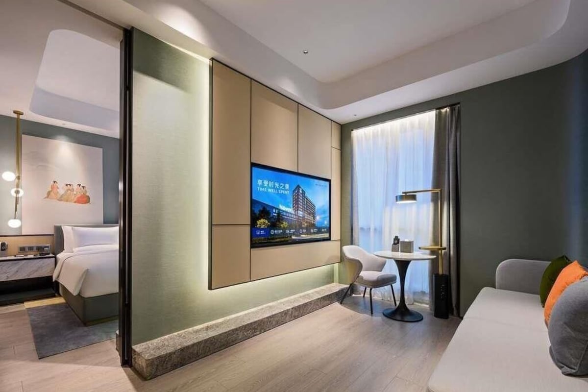 Suíte superior, 1 cama King | Roupas de cama premium, frigobar, cofres nos quartos