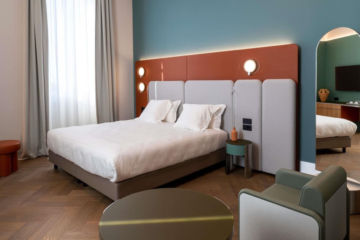 Superior kamer, 1 kingsize bed | Luxe beddengoed, donzen dekbedden, bedden met traagschuimmatras
