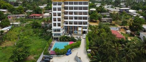 Fachada da propriedade