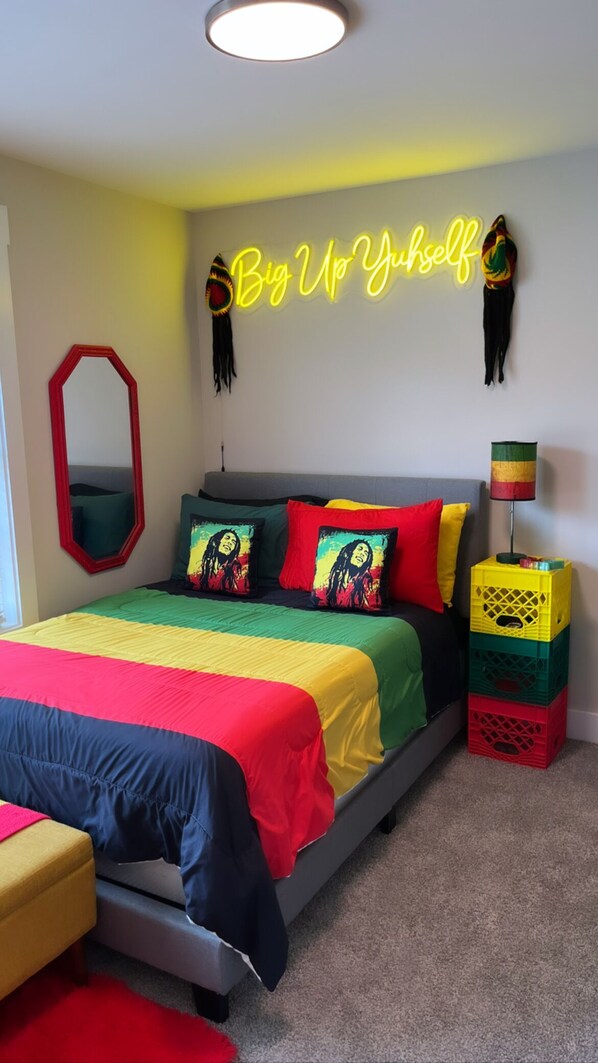 3 bedrooms, in-room safe, iron/ironing board, free WiFi