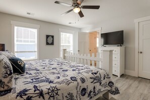 7 bedrooms, iron/ironing board, travel cot, free WiFi
