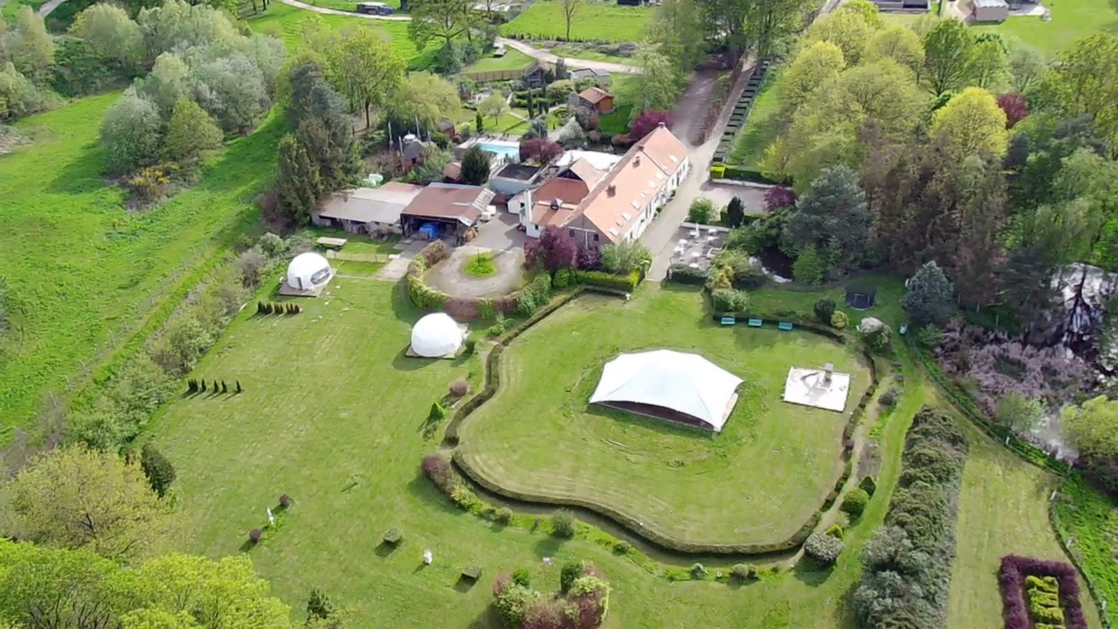 Façade de l’hébergement