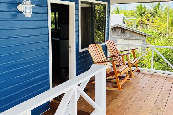 Terrace/patio - The Flying Toucan - Toco - Placencia Village (Placencia)