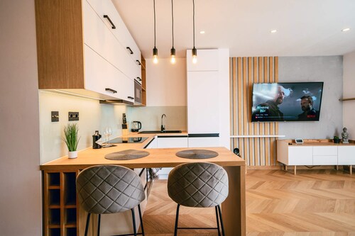 Luxury Apartment w. City Views in Košice Old Town