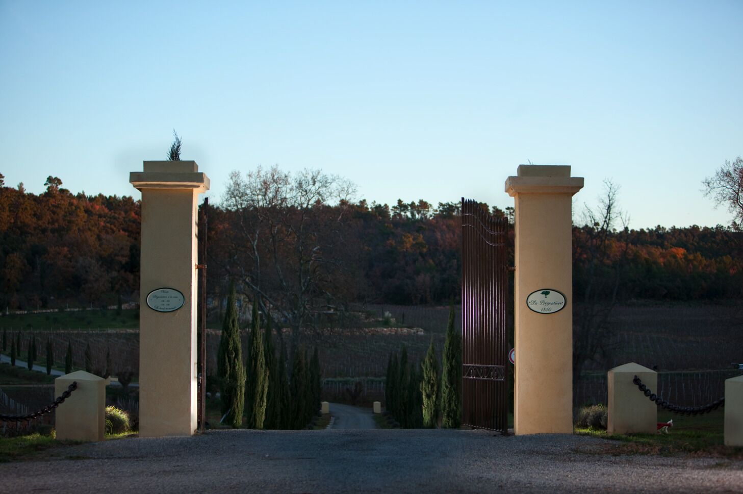 Enceinte de l’hébergement