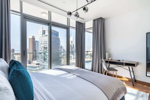 1 室のベッドルーム、デスク、アイロン / アイロン台、WiFi