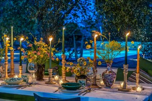 Outdoor dining - Trulli, cicale e olive - Le Case di Valentina (Ceglie Messapica)
