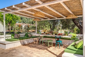 Outdoor dining - Trulli, cicale e olive - Le Case di Valentina (Ceglie Messapica)
