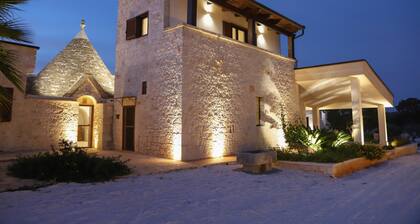 TD Trulli Saveni Trulli With Pool Near the Centre