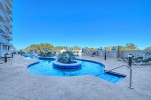 Indoor pool, seasonal outdoor pool - Horizon at 77th by Elliott Beach Rentals (Myrtle Beach)