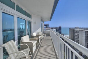 Deluxe lakás, 1 hálószobával, erkély, kilátással az óceánra (PH18) | Erkély