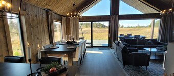 Luxury cabin: Modern and stylish