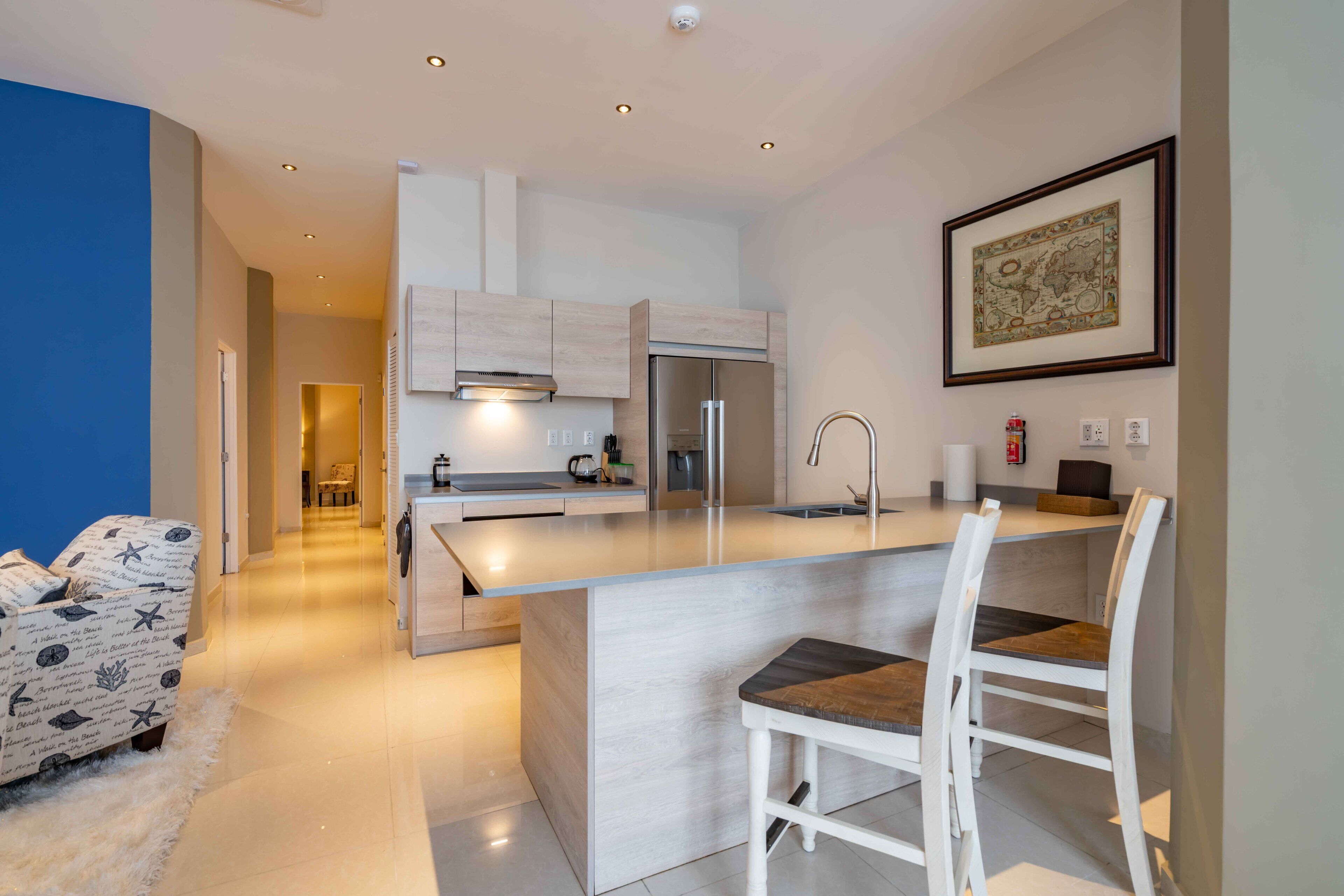 公寓 (3 Bedrooms) | 私人厨房 | 大冰箱、微波炉、烤箱、茶具/咖啡用具