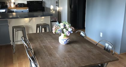 Cozy home next to airport with fenced backyard and lots of sun!