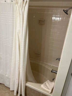 Combined shower/tub