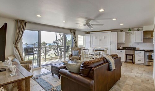 Ocean Front View - Steps from the beach!