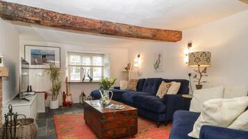 Cottage | Living room | Fireplace