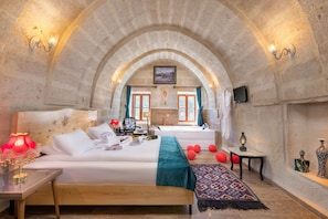 Chambre Deluxe | Literie de qualité, décor unique, ameublement unique