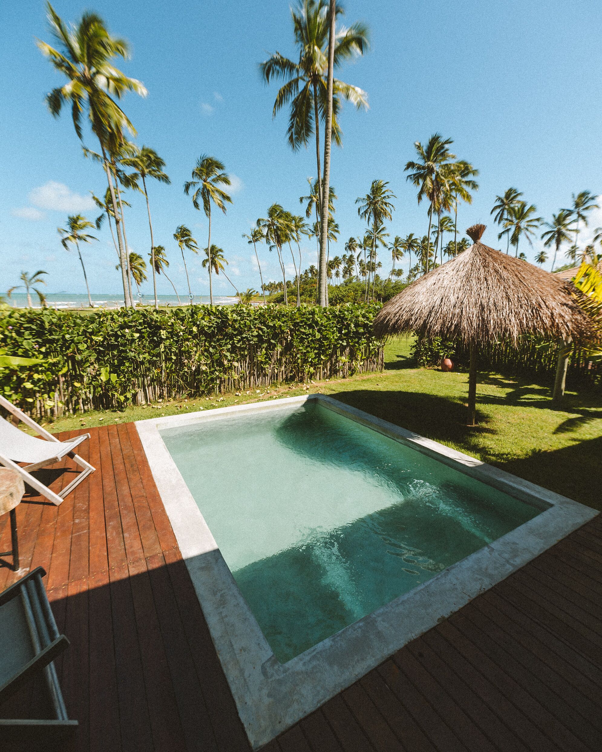 Vue depuis l’hébergement