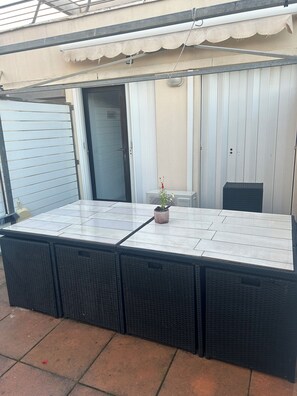 Terrace/patio - Appartement T2 Mail de Rochelongue (Agde)