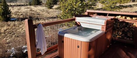 Bain à remous extérieur