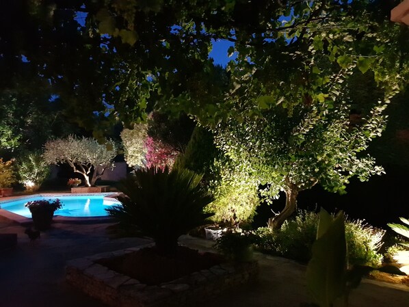 Alberca al aire libre 