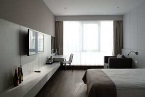 Premier Double Room | Minibar, in-room safe, soundproofing, iron/ironing board - Premier Hotel Miskolc (Miskolc)