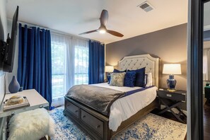 5 bedrooms, iron/ironing board, travel crib, free WiFi