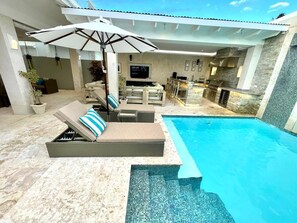 Outdoor pool - Villa Bella Vida (Cabarete)