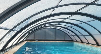 HEATED SWIMMING POOL (all year round) 2 km Ñora beach, 9 Gijón- barbecue, fireplace