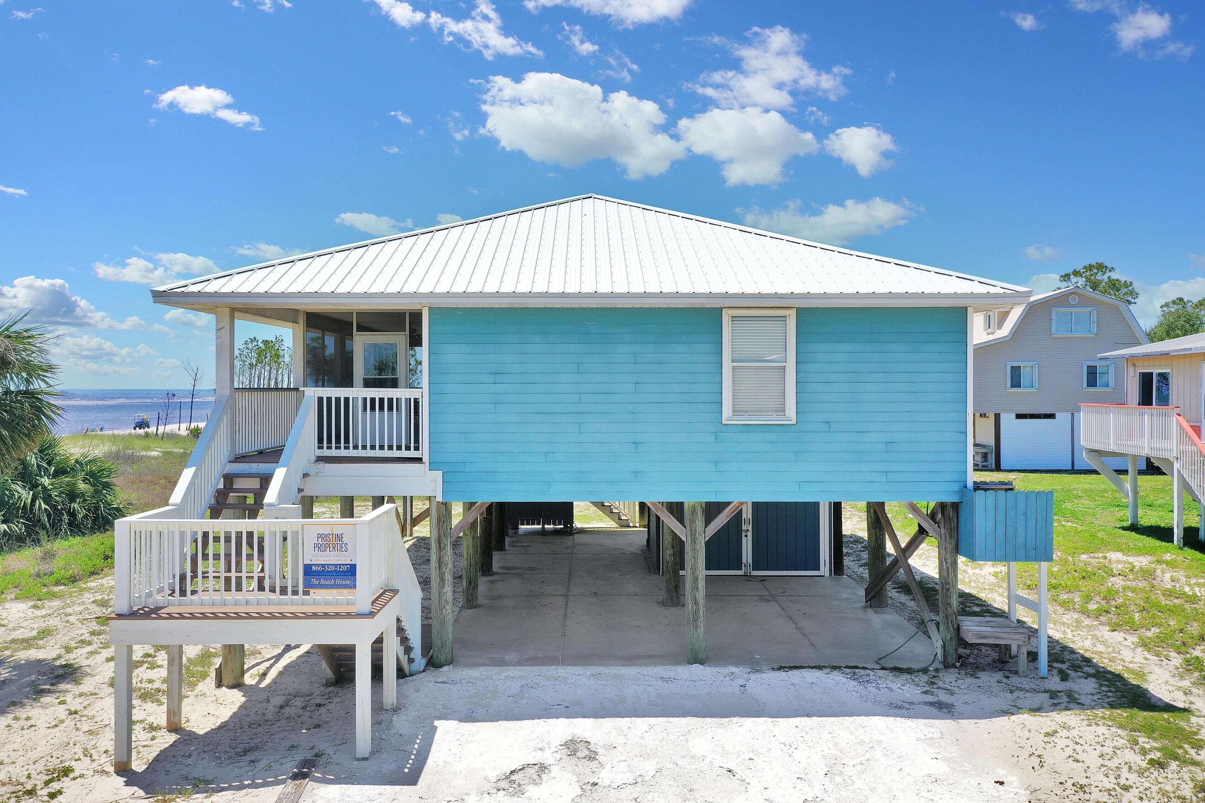 Ferienhaus, Mehrere Betten (The Beach House) | Aussenbereich