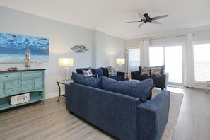 Condo, Multiple Beds (Paradise Shores 302 Paradise Found) | Living area - Paradise Shores 302 Paradise Found (Port St. Joe)