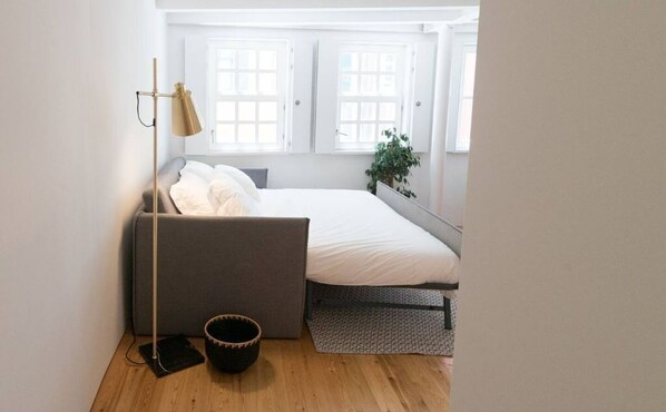 1 quarto, roupa de cama