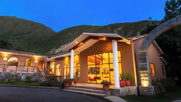 Overnatningsstedets facade