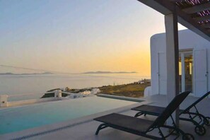 Pool - Mykonos, Agios Stefanos villa , private pool (Mykonos)