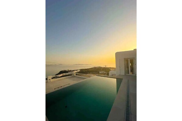 Pool - Mykonos, Agios Stefanos villa , private pool (Mykonos)
