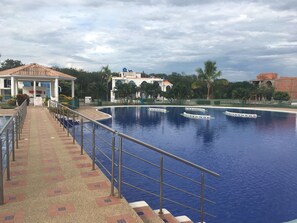 Outdoor pool - Summer house with private pool (Flandes)