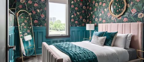 3 soveværelser, senge med madrasser af memory foam