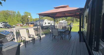 RV Trailer at Sherkston Shores Resort
