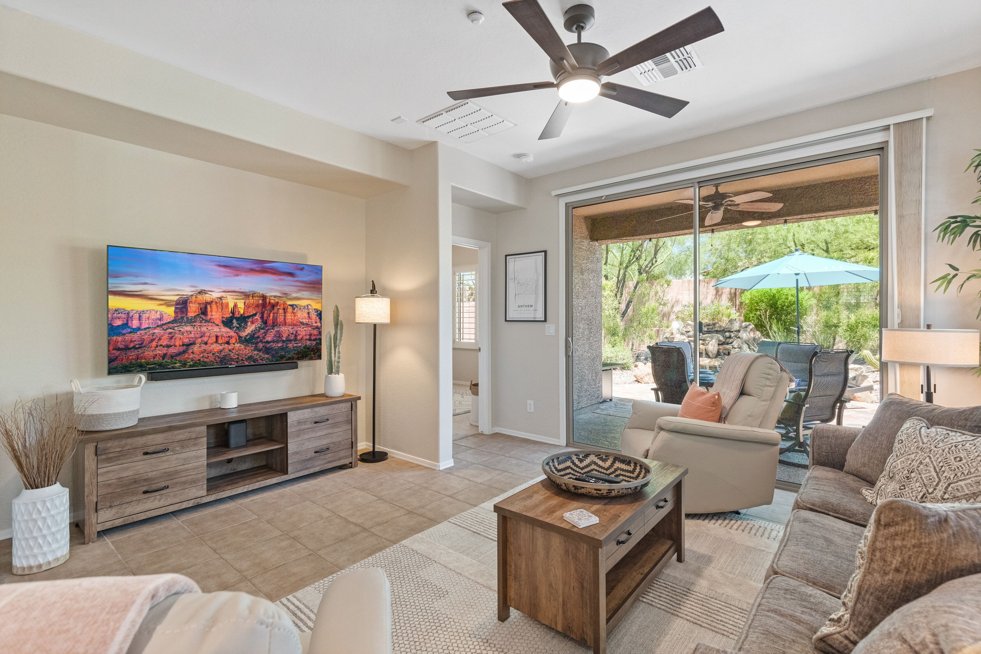 Beautiful 3 Bed Home with Backyard Oasis in Anthem Country Club w/free E-Bikes